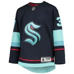 Yanni Gourde Seattle Kraken Youth Home Premier Player Jersey - Deep Sea Blue - NHL 4441157