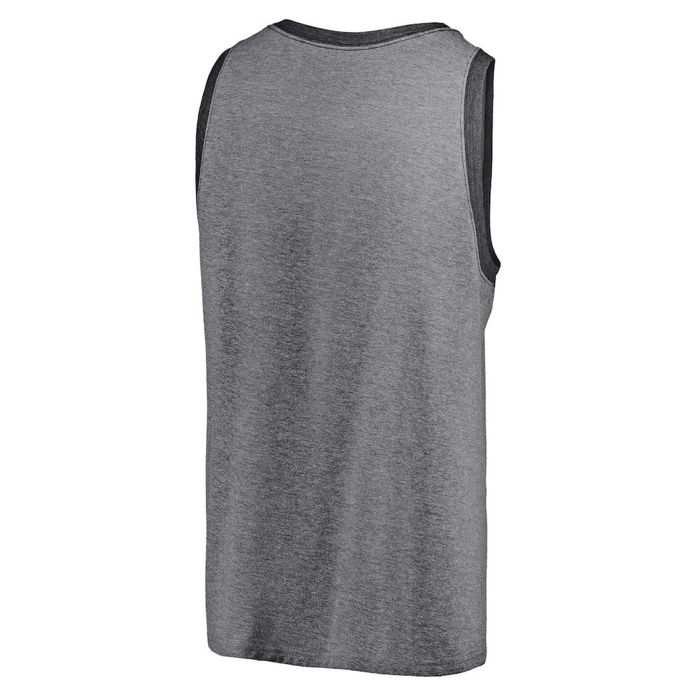 Fanatics Cleveland Browns Famous Tri-Blend Tank Top Heathered Gray/Heathered Charcoal