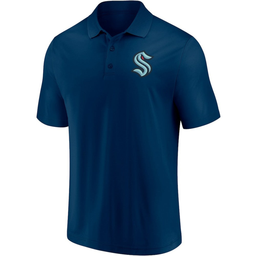 Seattle Kraken Fanatics Winning Streak Polo - Deep Sea Blue - NHL 4443081