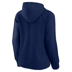 Minnesota Twins Fanatics Women's Perfect Play Raglan Pullover Hoodie - Navy - Fanatics Lifestyle