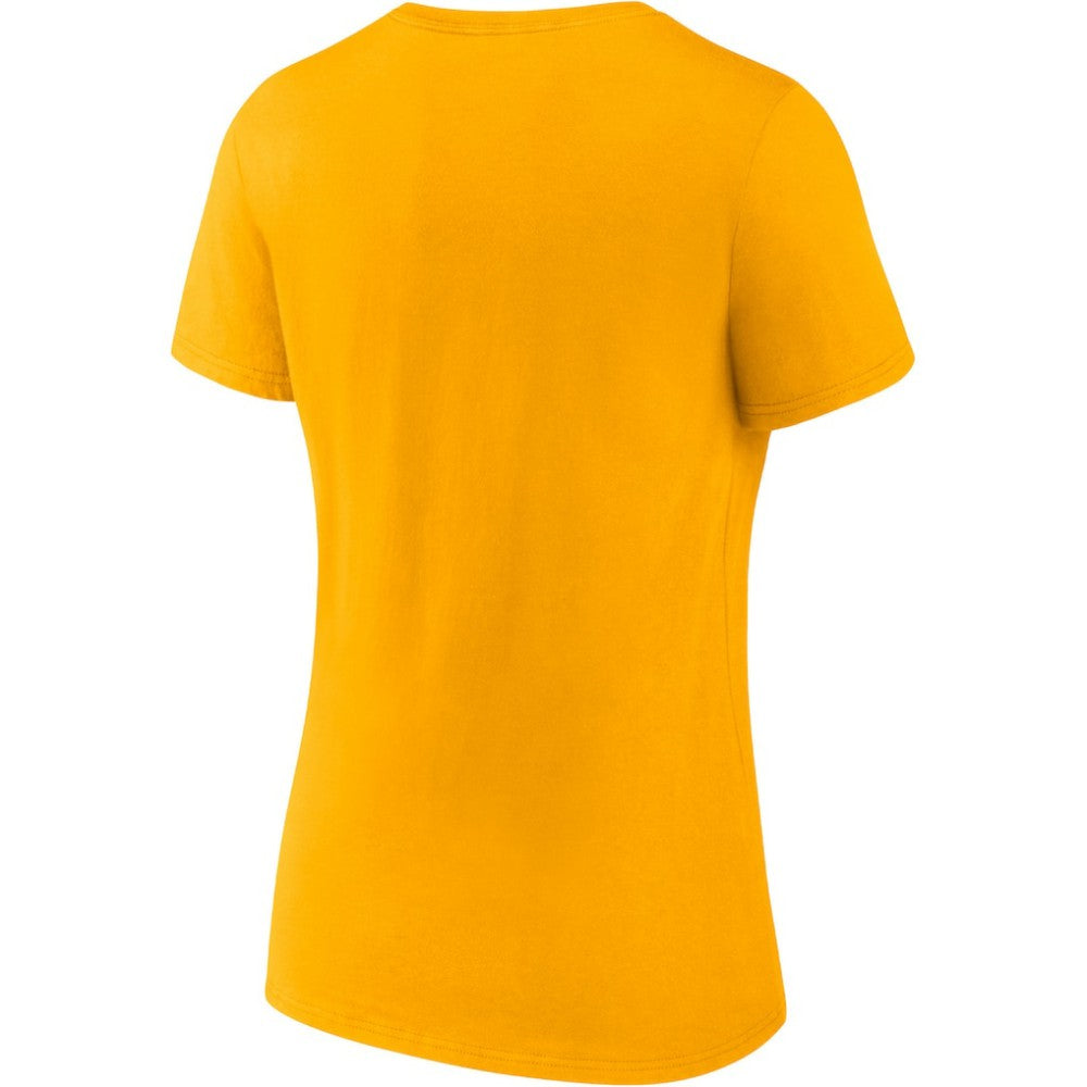 Nashville Predators Fanatics Women's 2-Pack V-Neck T-Shirt Set - Gold/Heathered Gray - NHL 4444042