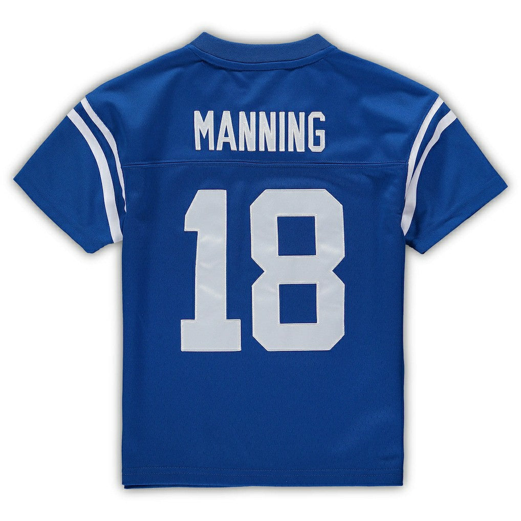 Mitchell & Ness Peyton Manning Indianapolis Colts Male Preschool Retired Legacy Jersey Royal
