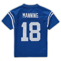Mitchell & Ness Peyton Manning Indianapolis Colts Male Preschool Retired Legacy Jersey Royal