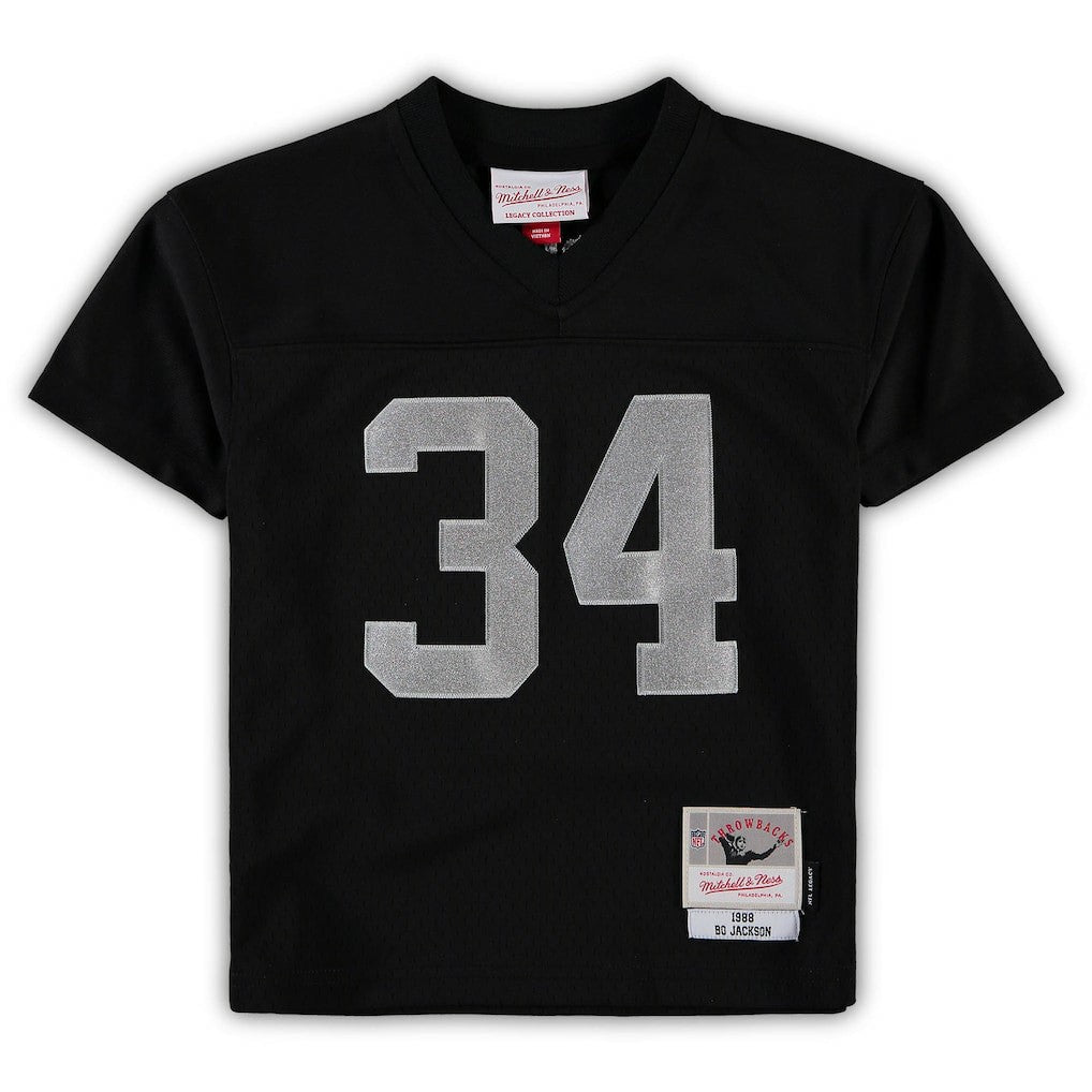 Mitchell & Ness Bo Jackson Las Vegas Raiders Preschool 1988 Retired Player Legacy Jersey Black