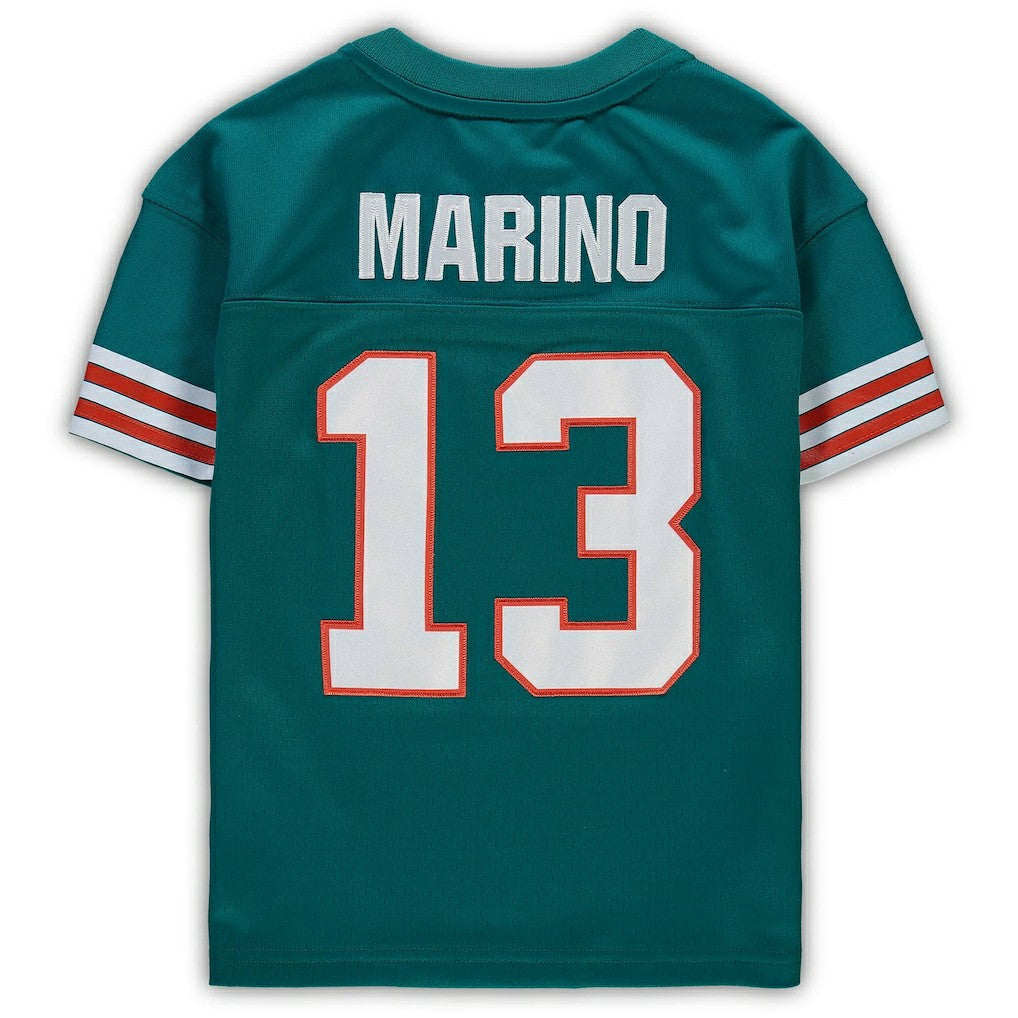 Mitchell & Ness Dan Marino Miami Dolphins Male Preschool 1984 Retired Legacy Jersey Aqua