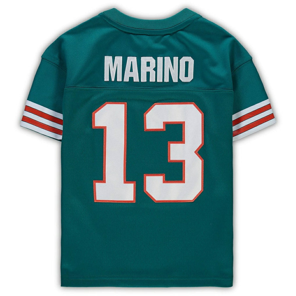 Mitchell & Ness Dan Marino Miami Dolphins Male Preschool 1984 Retired Legacy Jersey Aqua