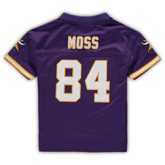 Mitchell & Ness Randy Moss Minnesota Vikings Male Preschool 1998 Retired Legacy Jersey Purple