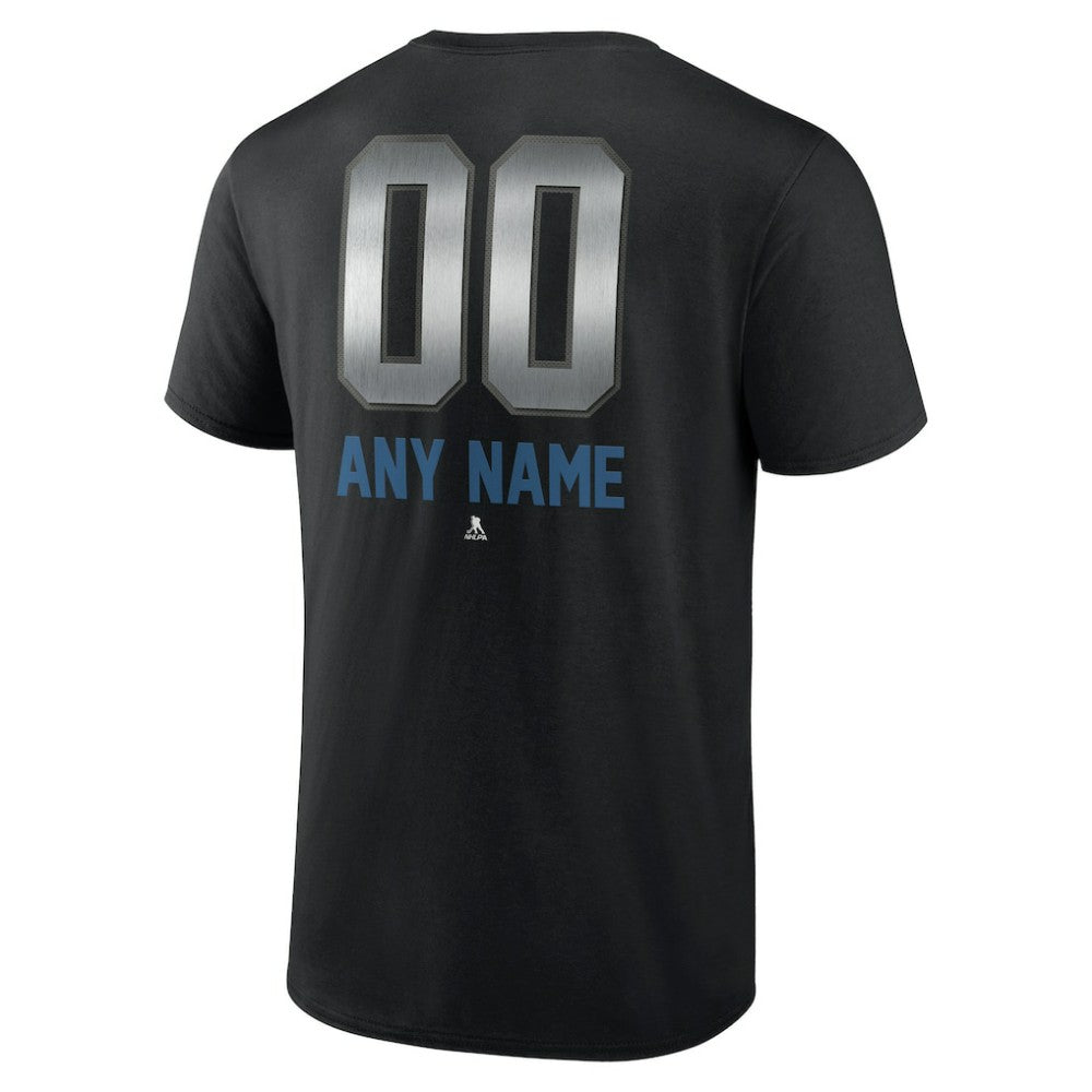 Colorado Avalanche Personalized Midnight Mascot Logo T-Shirt - Black - NHL 4444413