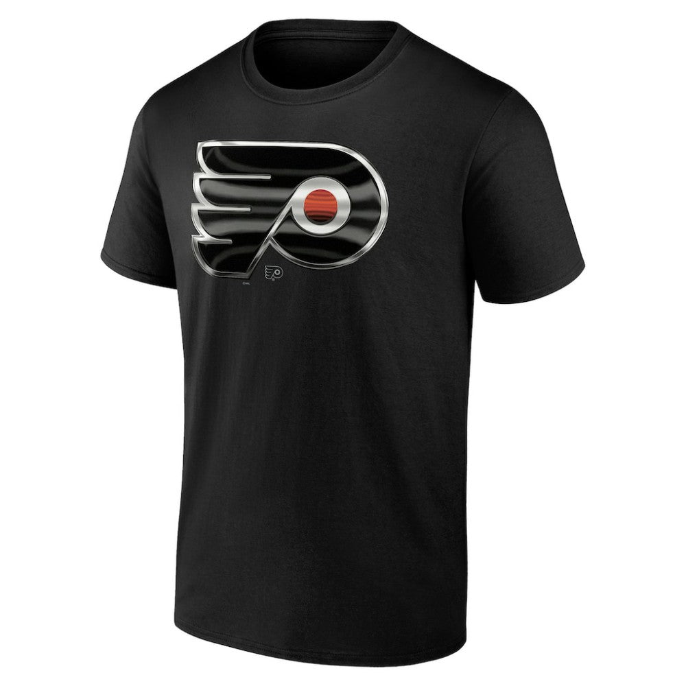 Philadelphia Flyers Personalized Midnight Mascot Logo T-Shirt - Black - NHL 4444426