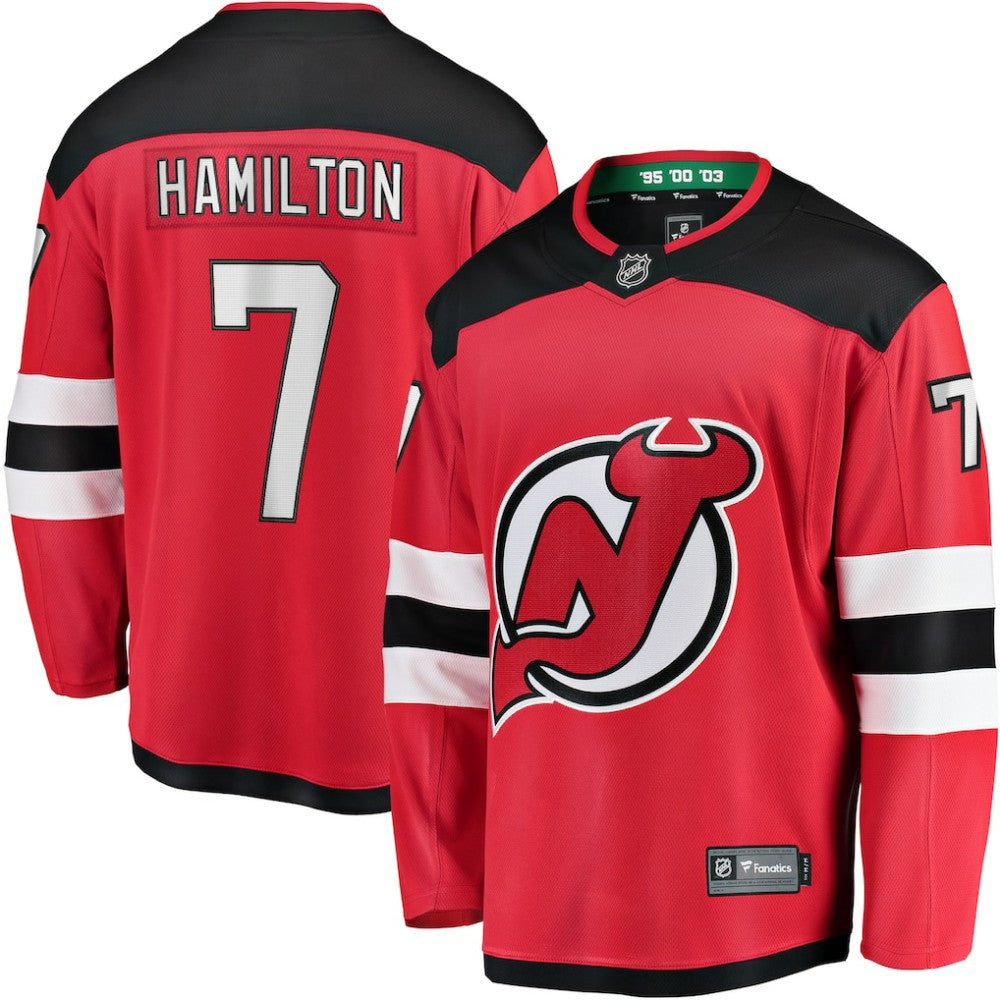 Dougie Hamilton New Jersey Devils Fanatics Breakaway Player Jersey - Red - NHL 4444640