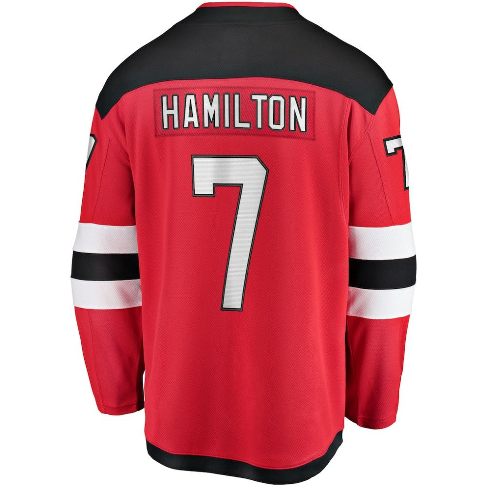 Dougie Hamilton New Jersey Devils Fanatics Breakaway Player Jersey - Red - NHL 4444640