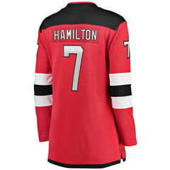 Dougie Hamilton New Jersey Devils Fanatics Women's Breakaway Player Jersey - Red - NHL 4444645