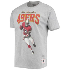 Mitchell & Ness Ricky Watters San Francisco 49ers Player Graphics T-Shirt Gray