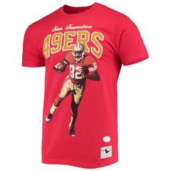 Mitchell & Ness John Taylor San Francisco 49ers Player Graphics T-Shirt Scarlet