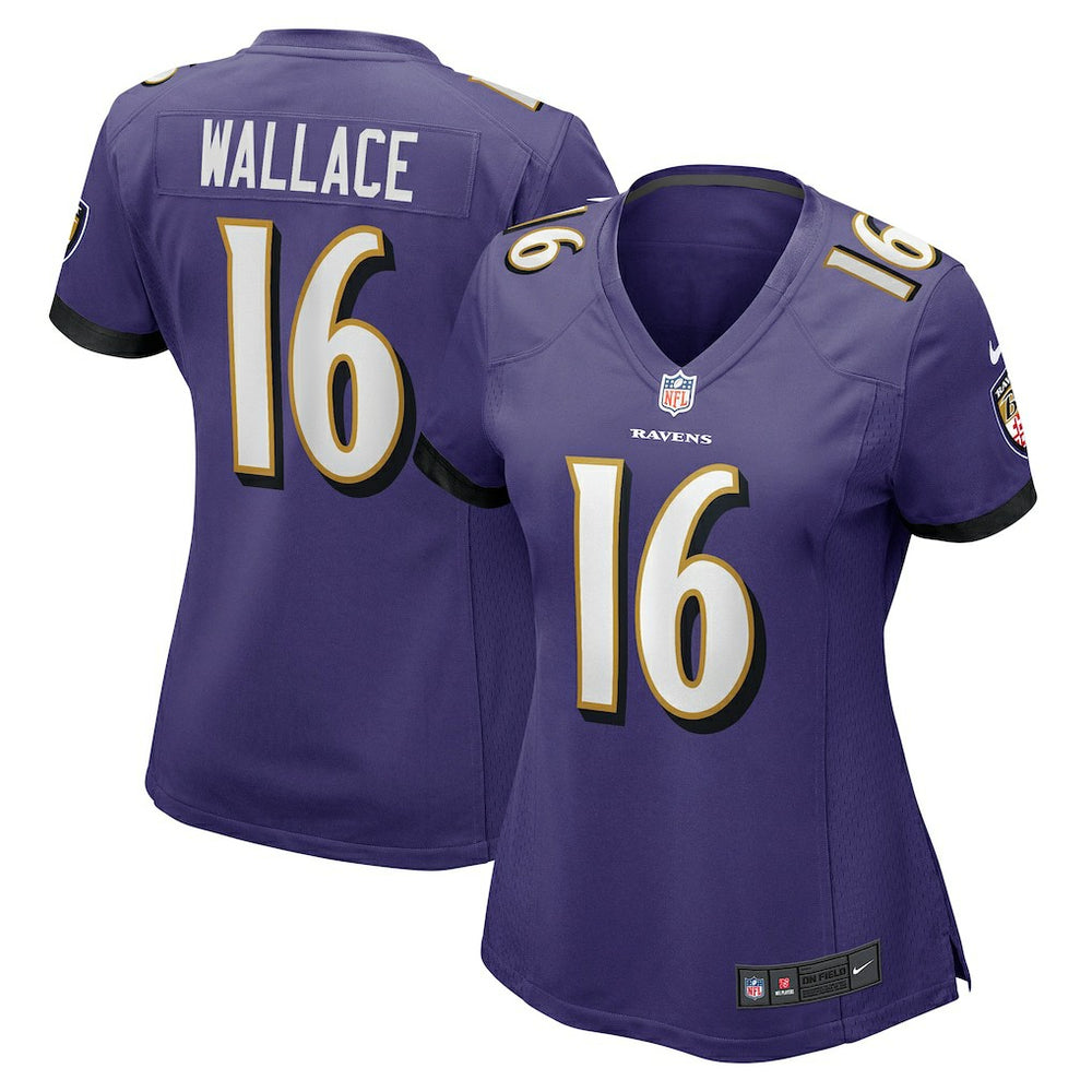 Nike Tylan Wallace Baltimore Ravens Women's Game Jersey Purple