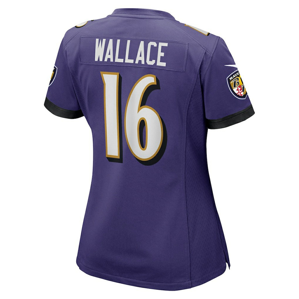 Nike Tylan Wallace Baltimore Ravens Women's Game Jersey Purple