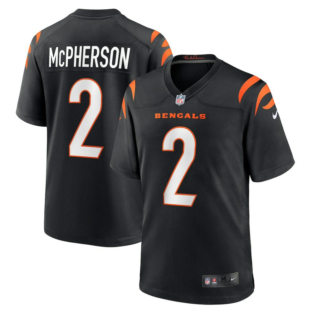 Nike Evan McPherson Cincinnati Bengals Game Jersey Black