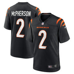Nike Evan McPherson Cincinnati Bengals Game Jersey Black