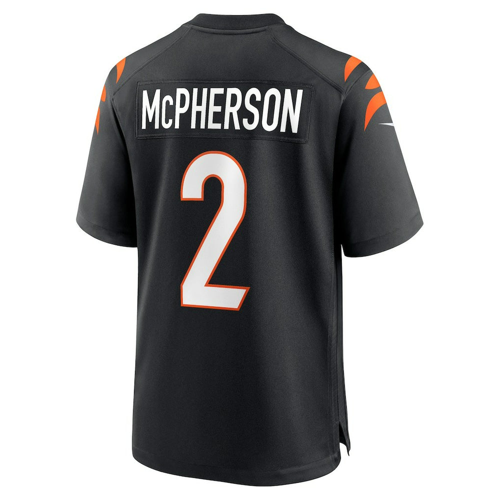 Nike Evan McPherson Cincinnati Bengals Game Jersey Black