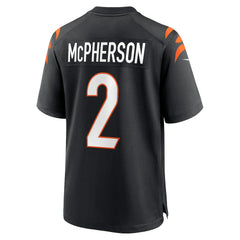 Nike Evan McPherson Cincinnati Bengals Game Jersey Black