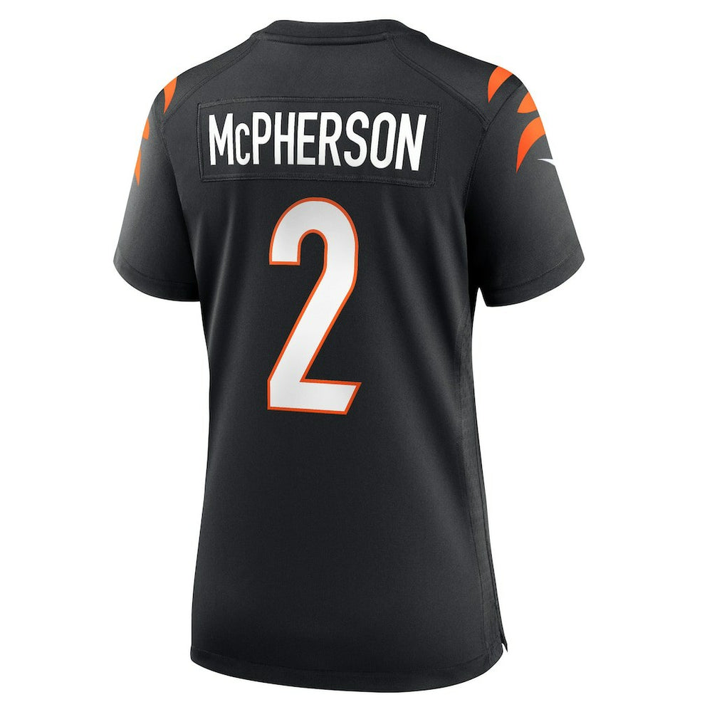Nike Evan McPherson Cincinnati Bengals Women's Game Jersey Black