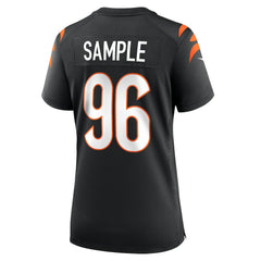 Nike Cam Sample Cincinnati Bengals Women's Game Jersey Black