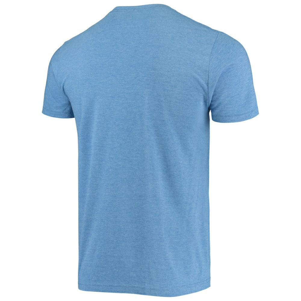 Chicago Cubs Homage Hyper Local Tri-Blend T-Shirt - Heathered Royal - MLB on Sale