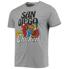 San Diego Padres Homage Hyper Local Tri-Blend T-Shirt - Gray - MLB Lifestyle