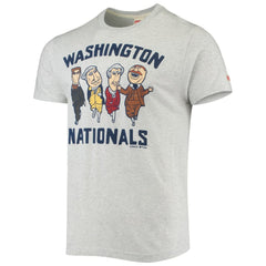 Washington Nationals Homage Hyper Local Tri-Blend T-Shirt - Heathered Gray - MLB Online