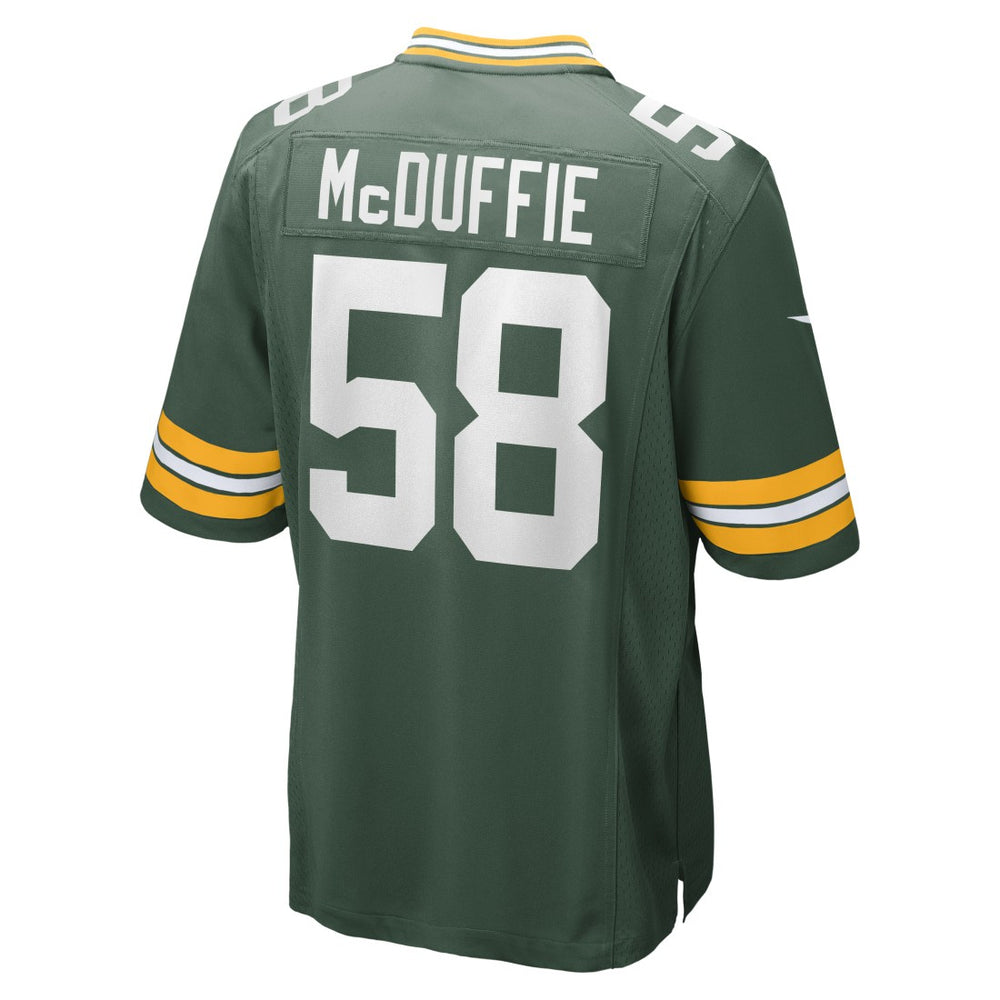 Nike Isaiah McDuffie Green Bay Packers Game Jersey Green