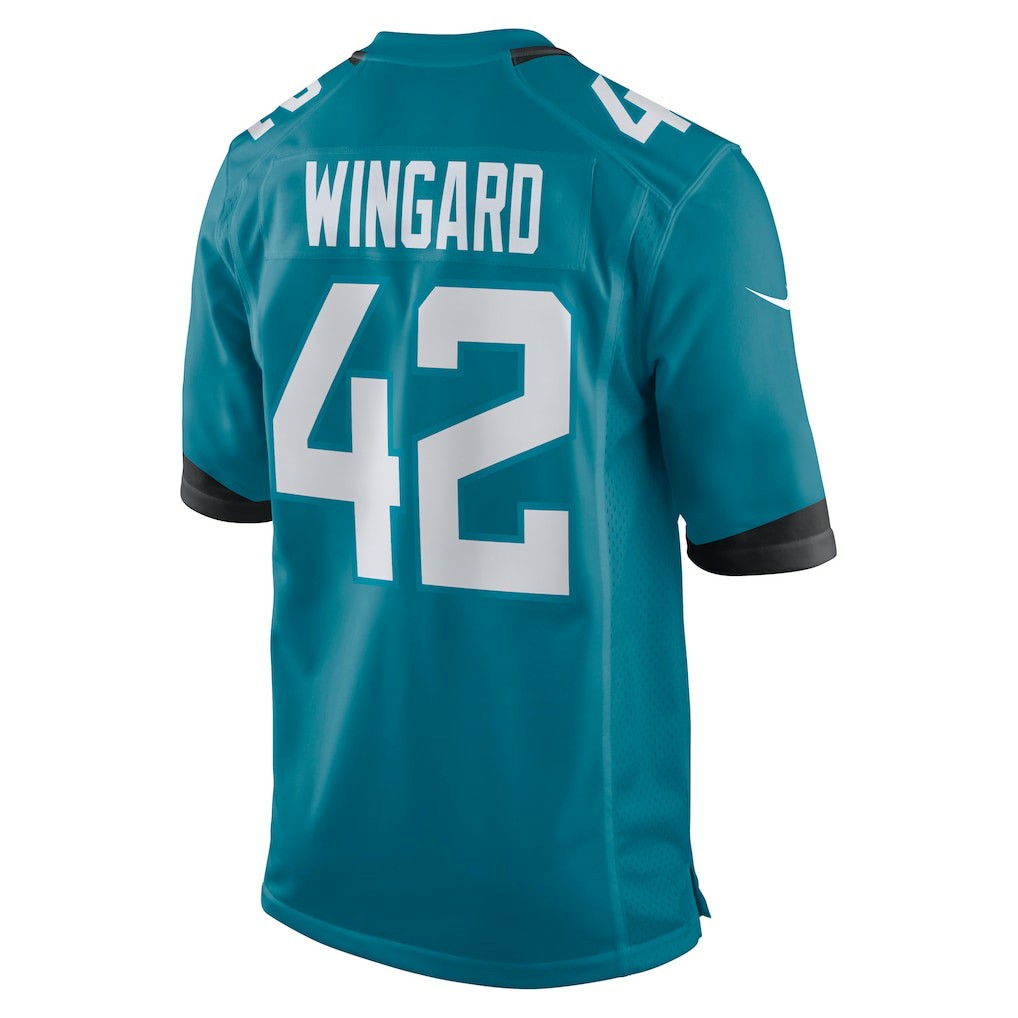 Nike Andrew Wingard Jacksonville Jaguars Game Jersey Teal