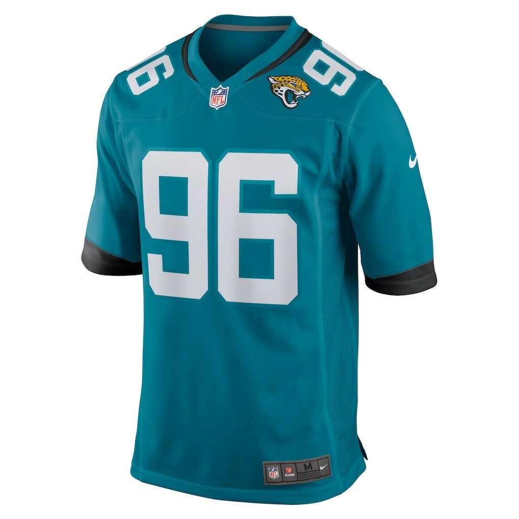 Nike Adam Gotsis Jacksonville Jaguars Game Jersey Teal