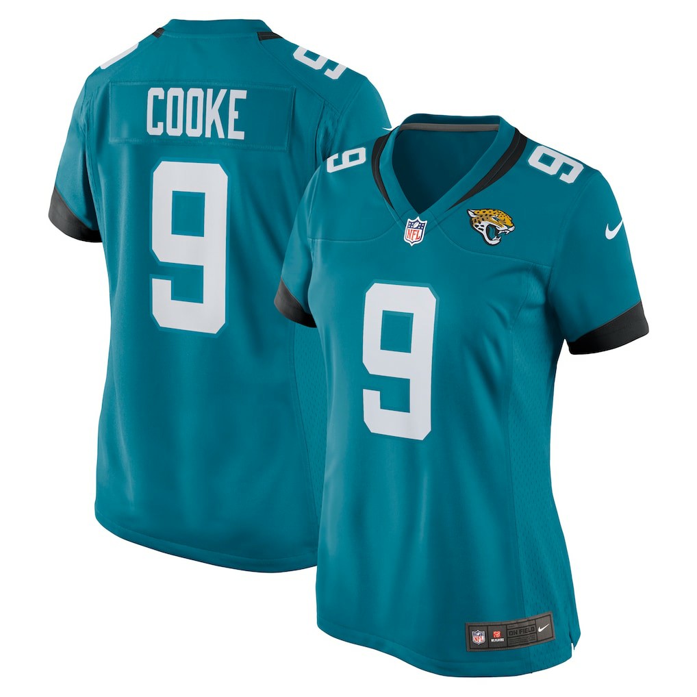 Nike Logan Cooke Jacksonville Jaguars Women's Game Jersey Teal