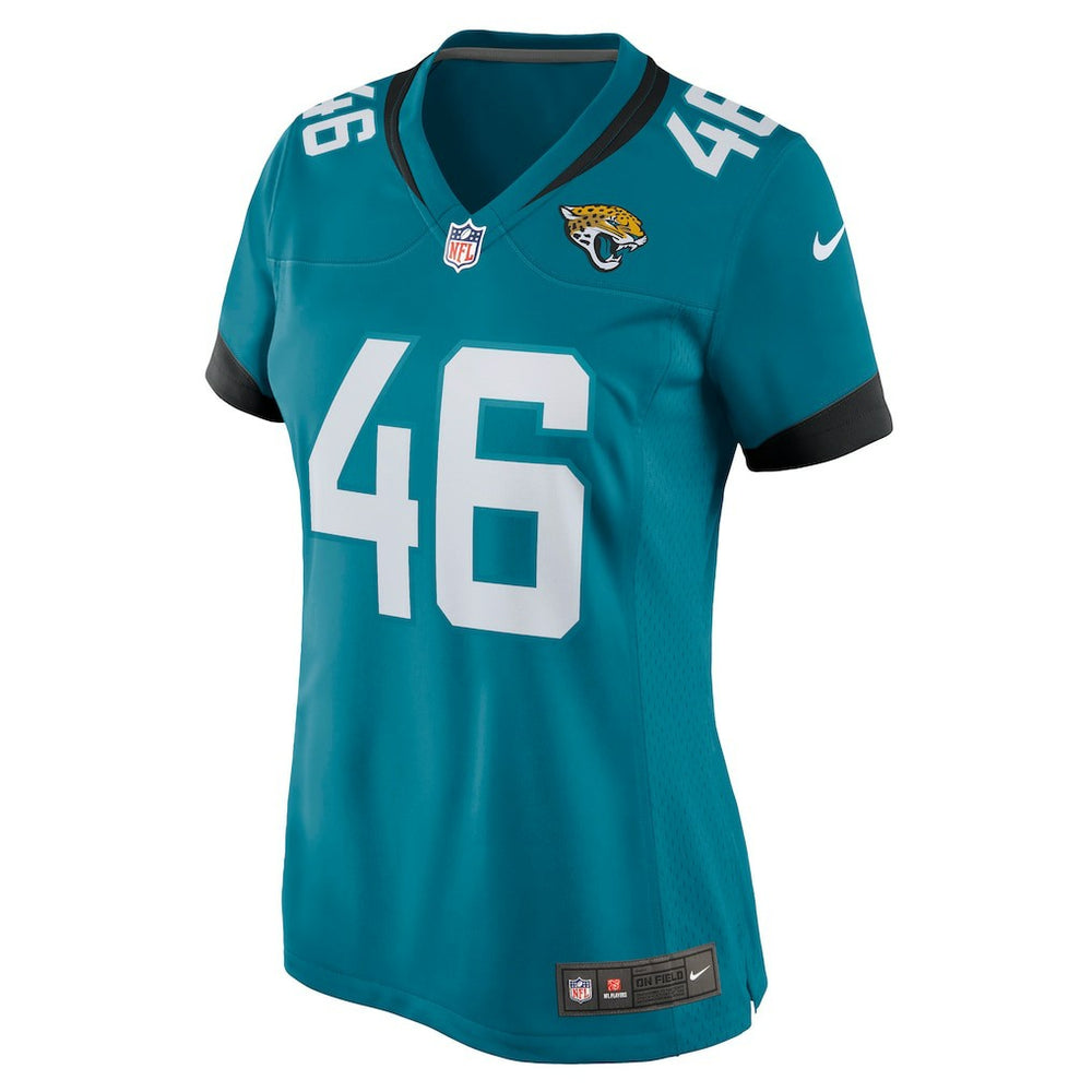 Nike Ross Matiscik Jacksonville Jaguars Women's Game Jersey Teal