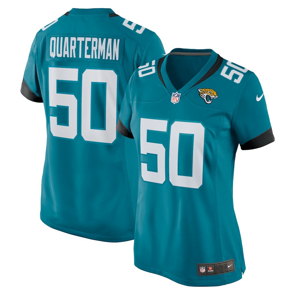 Nike Shaquille Quarterman Jacksonville Jaguars Women's Game Jersey Teal