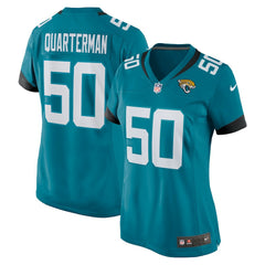 Nike Shaquille Quarterman Jacksonville Jaguars Women's Game Jersey Teal