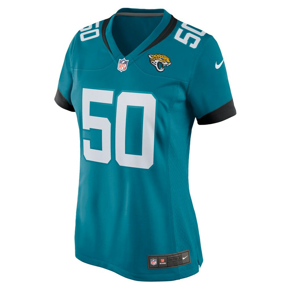Nike Shaquille Quarterman Jacksonville Jaguars Women's Game Jersey Teal