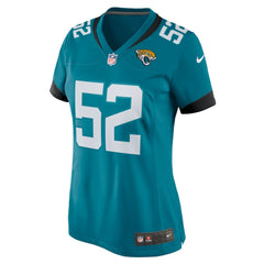 Nike DaVon Hamilton Jacksonville Jaguars Women's Game Jersey Teal