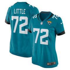 Nike Walker Little Jacksonville Jaguars Women's Game Jersey Teal