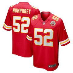 Nike Creed Humphrey Kansas City Chiefs Game Jersey Red