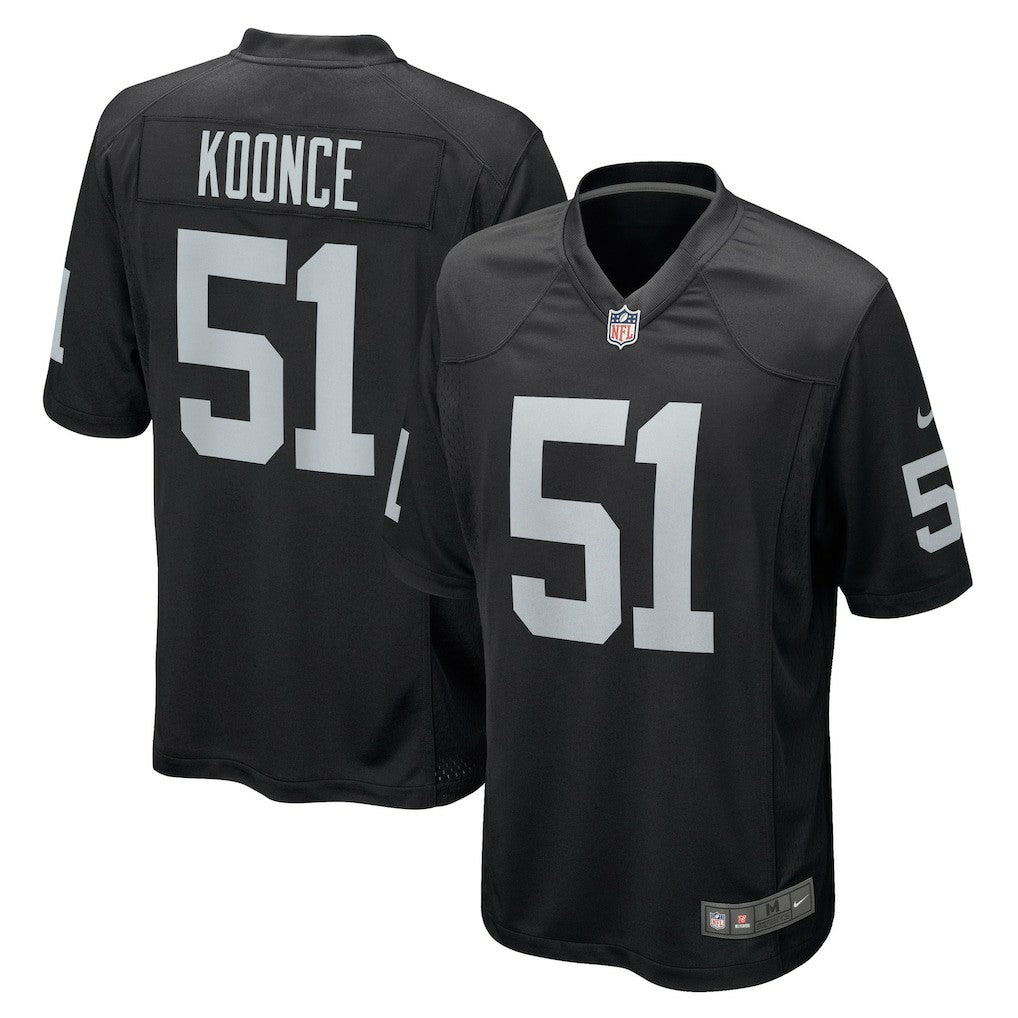 Nike Malcolm Koonce Las Vegas Raiders Game Jersey Black