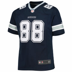 Nike CeeDee Lamb Dallas Cowboys Girls Youth Game Jersey Navy