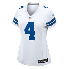 Nike Dak Prescott Dallas Cowboys Women's Team Game Jersey White