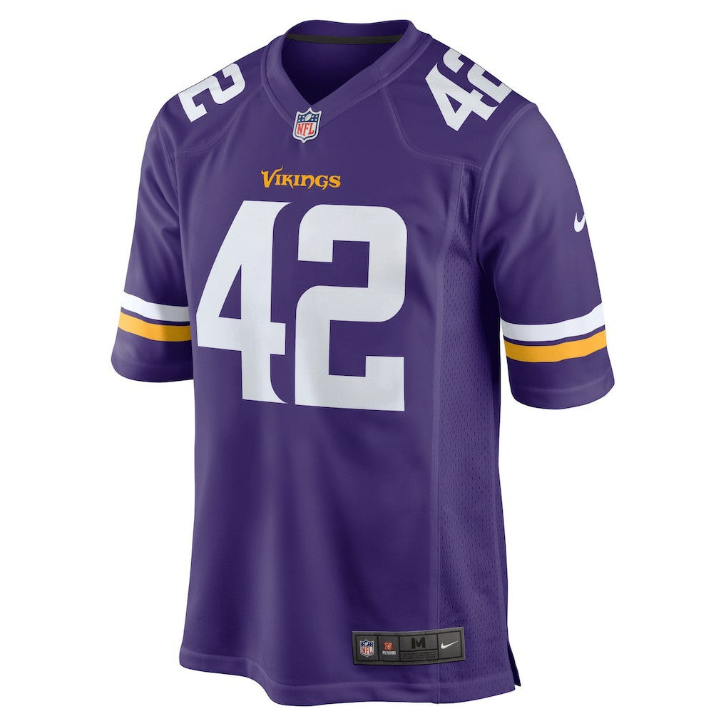 Nike Andrew DePaola Minnesota Vikings Game Jersey Purple