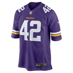 Nike Andrew DePaola Minnesota Vikings Game Jersey Purple