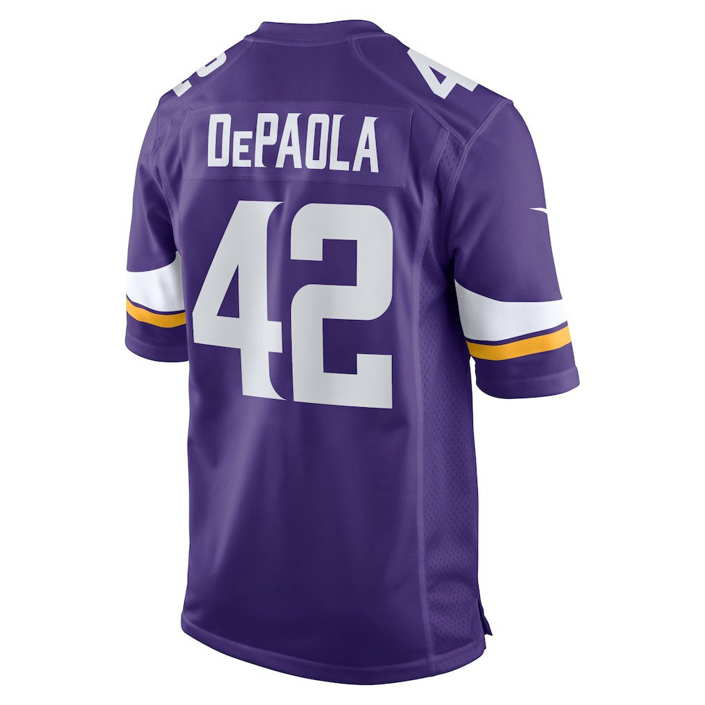 Nike Andrew DePaola Minnesota Vikings Game Jersey Purple