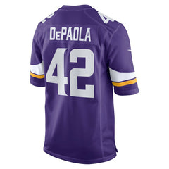 Nike Andrew DePaola Minnesota Vikings Game Jersey Purple