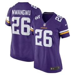 Nike Kene Nwangwu Minnesota Vikings Women's Game Jersey Purple