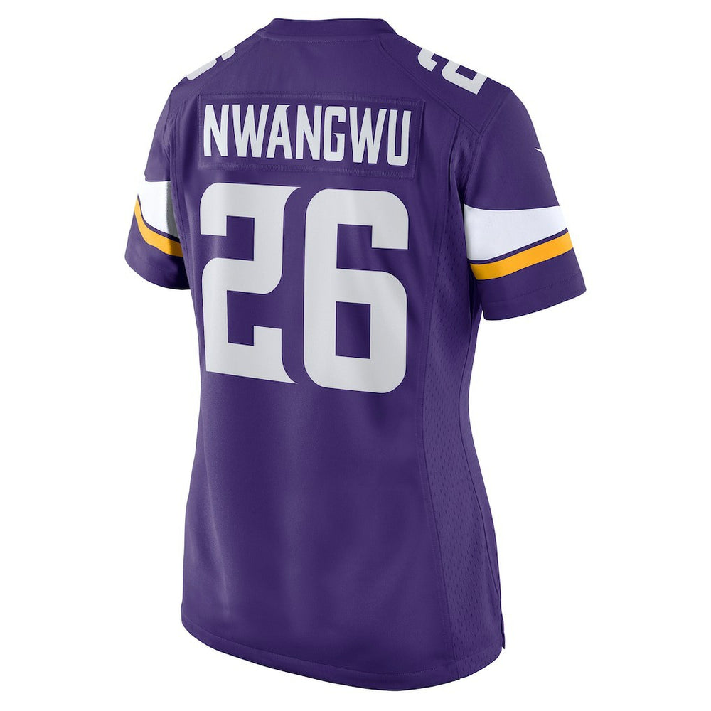 Nike Kene Nwangwu Minnesota Vikings Women's Game Jersey Purple