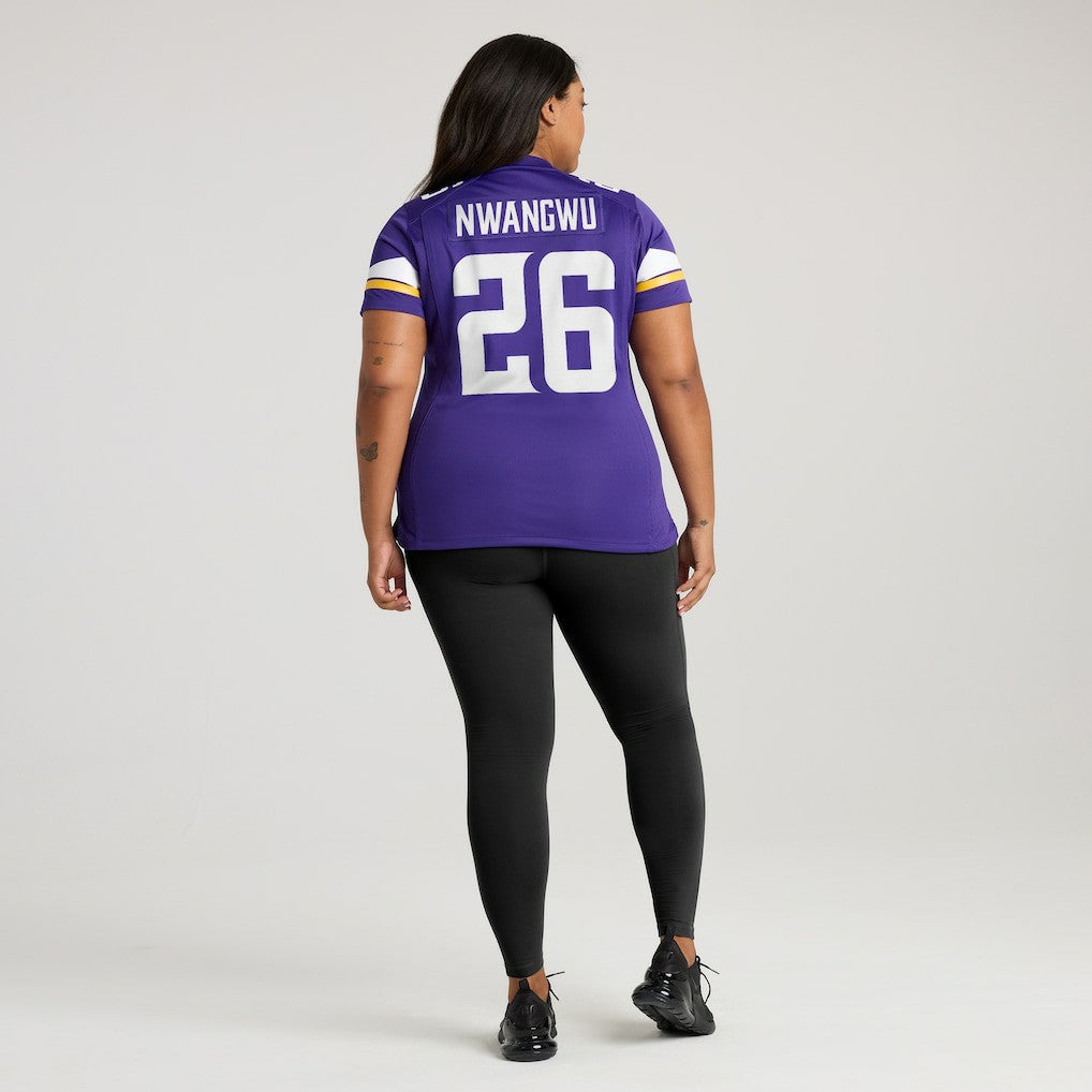 Nike Kene Nwangwu Minnesota Vikings Women's Game Jersey Purple